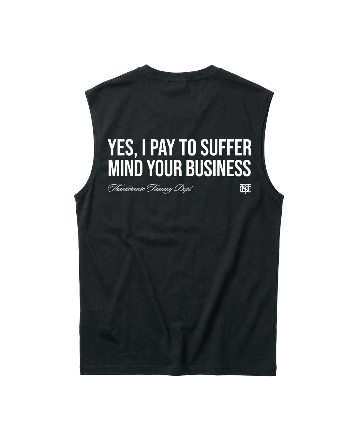 Pay to Suffer - Tank Top - Black