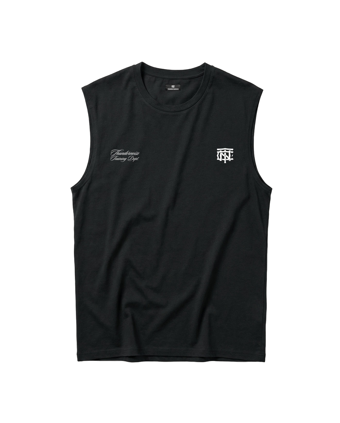 Pay to Suffer Tank Top Black - front chest print