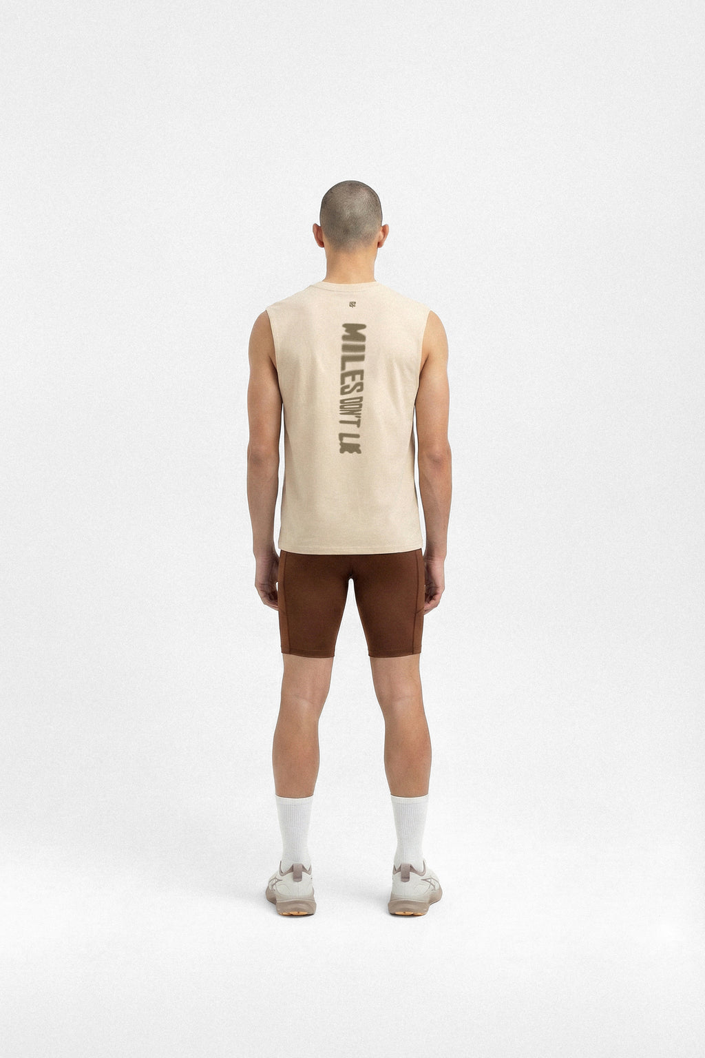 Miles don't Lie Tank Top - Light Sand