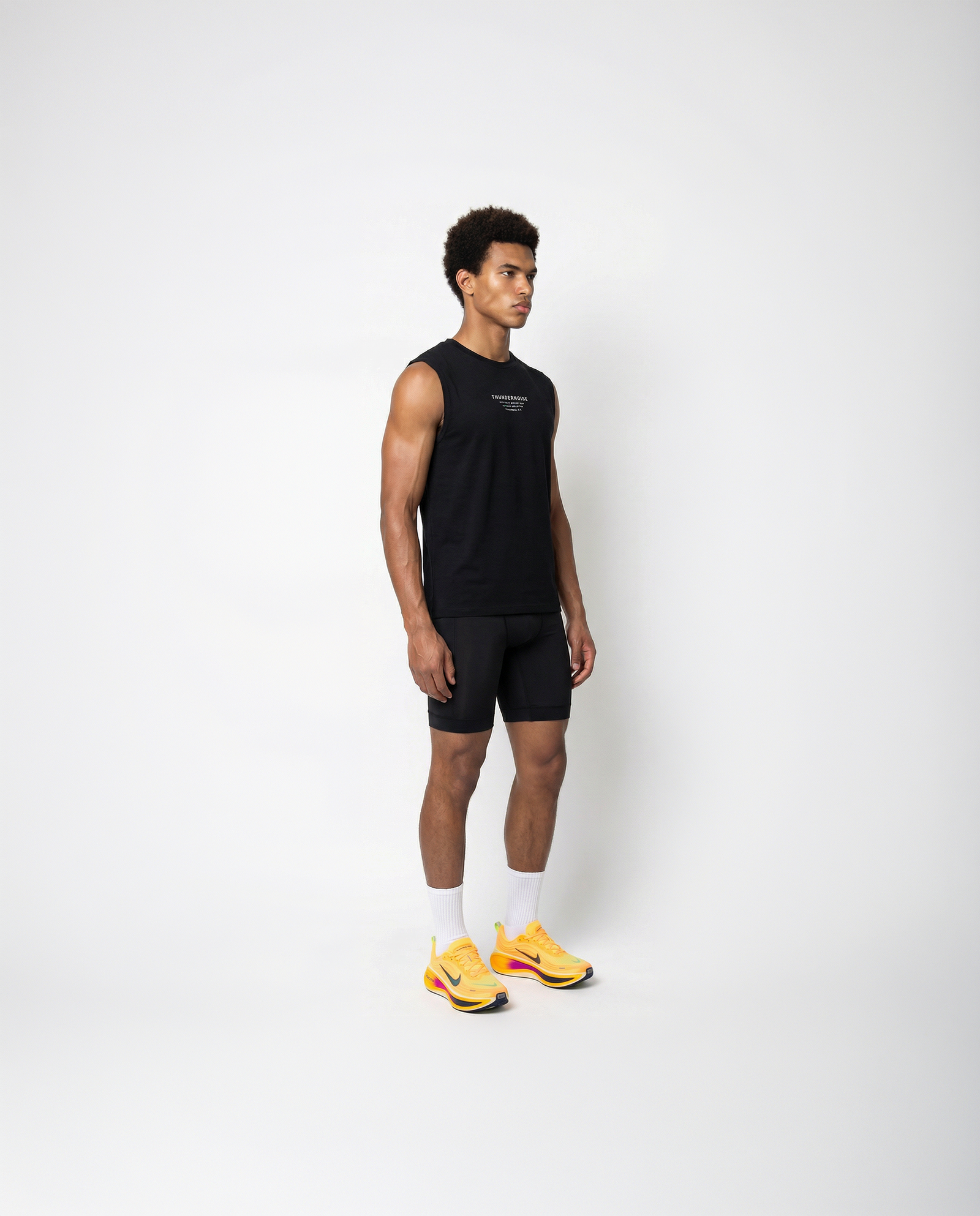 Lift Heavy Run Fast - Tank Top — De perfil
