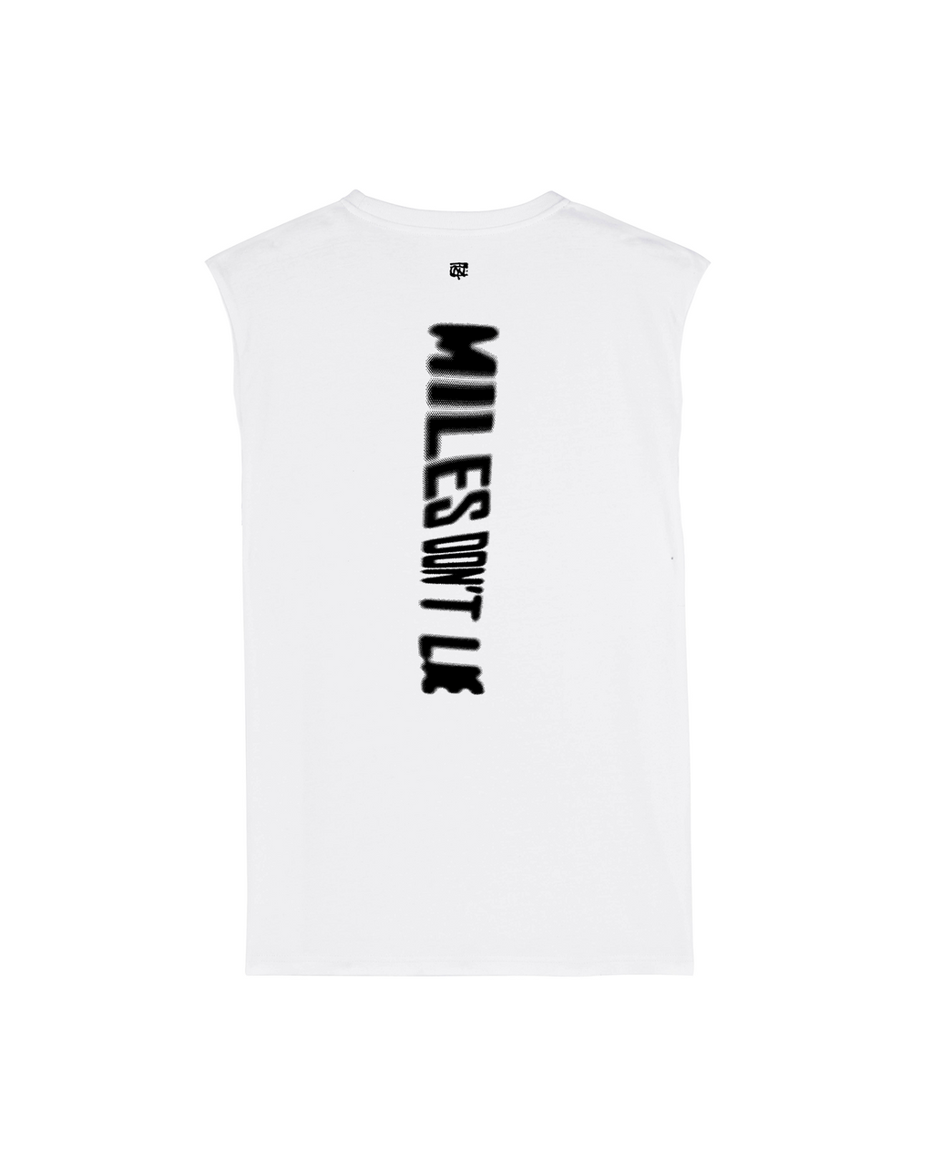 Miles don't Lie Tank Top - White