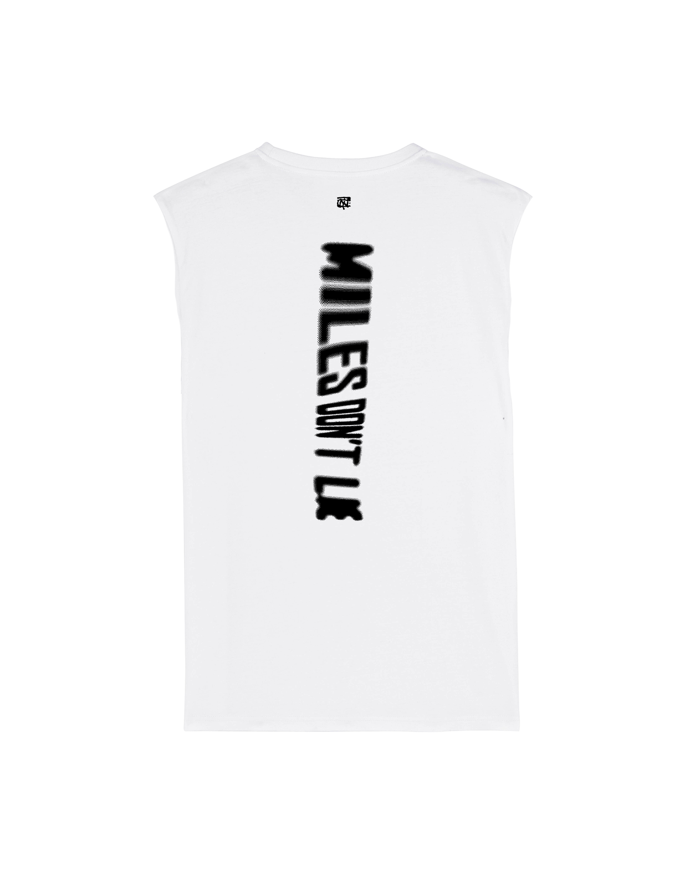 Miles don't Lie Tank Top - White