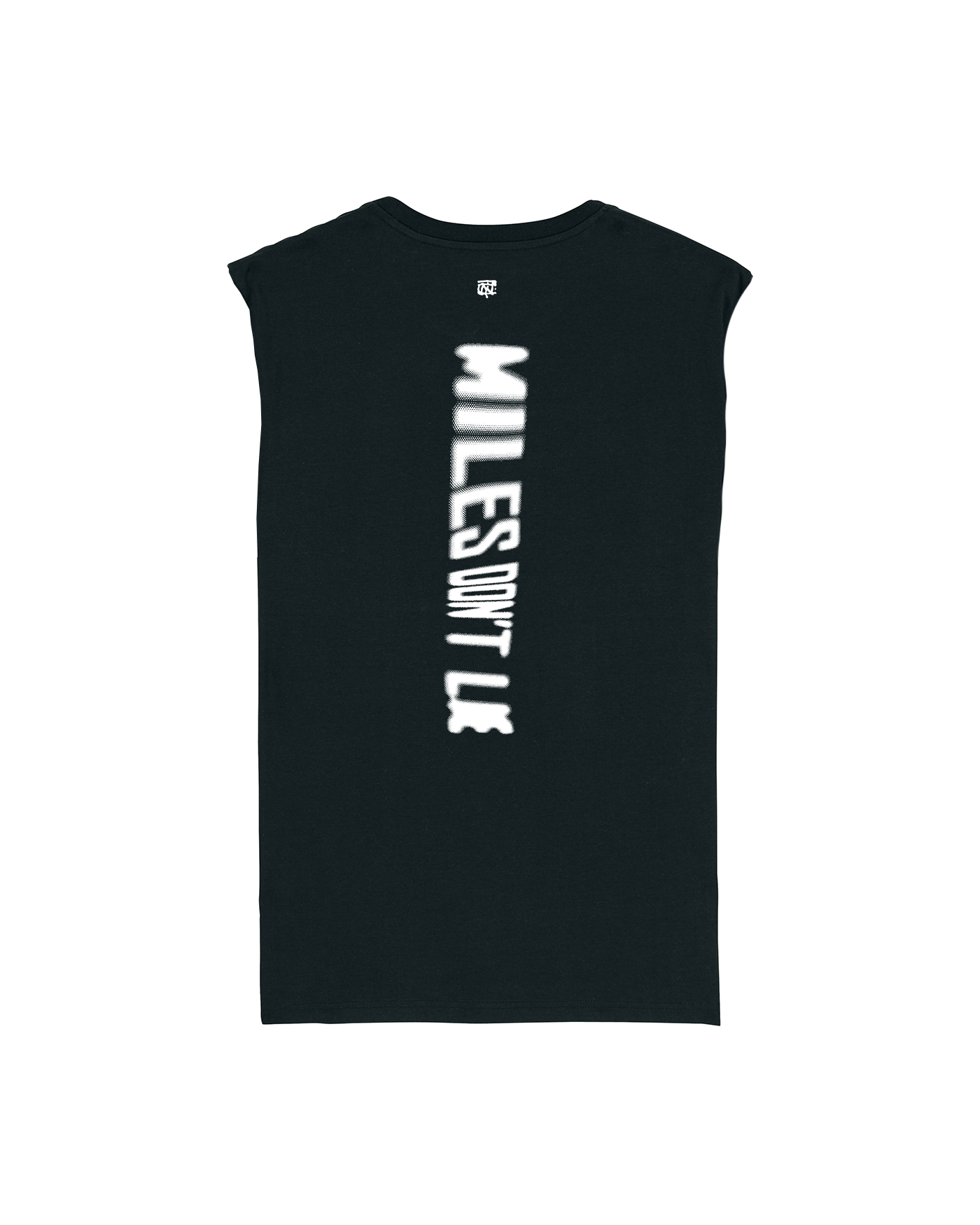 Miles don't Lie Tank Top - Black — View 1
