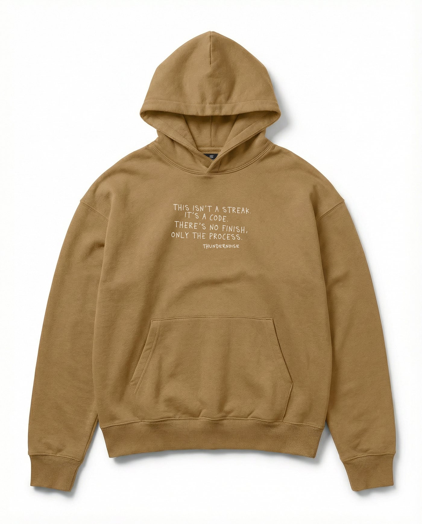 Sisyphus Oversize Hoodie - Brown