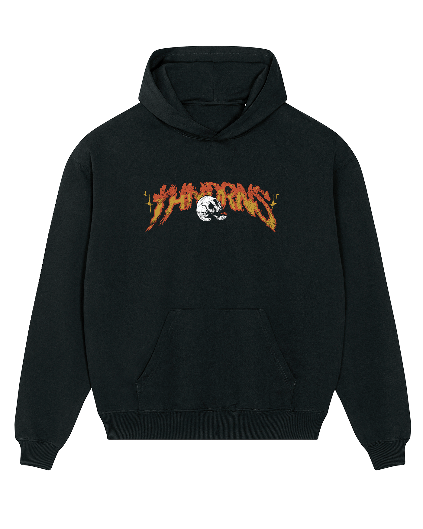 Ass to Grass Oversize Hoodie - Black — Vista 8
