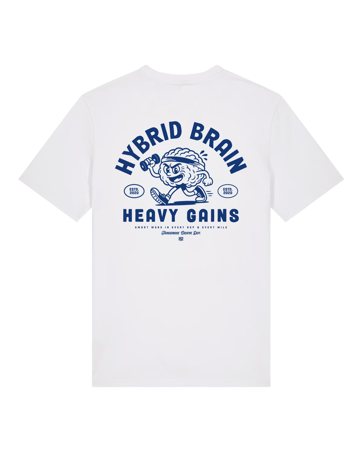 Hybrid Brain T-shirt white — Ansicht 1
