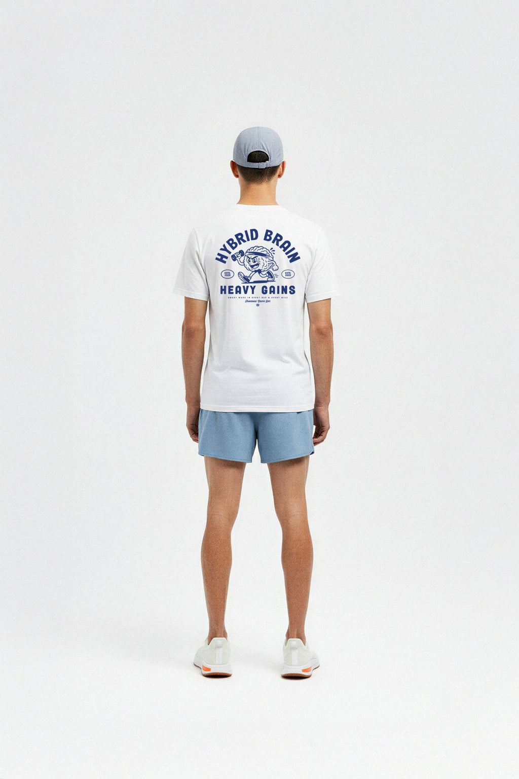 Hybrid Brain T-shirt white