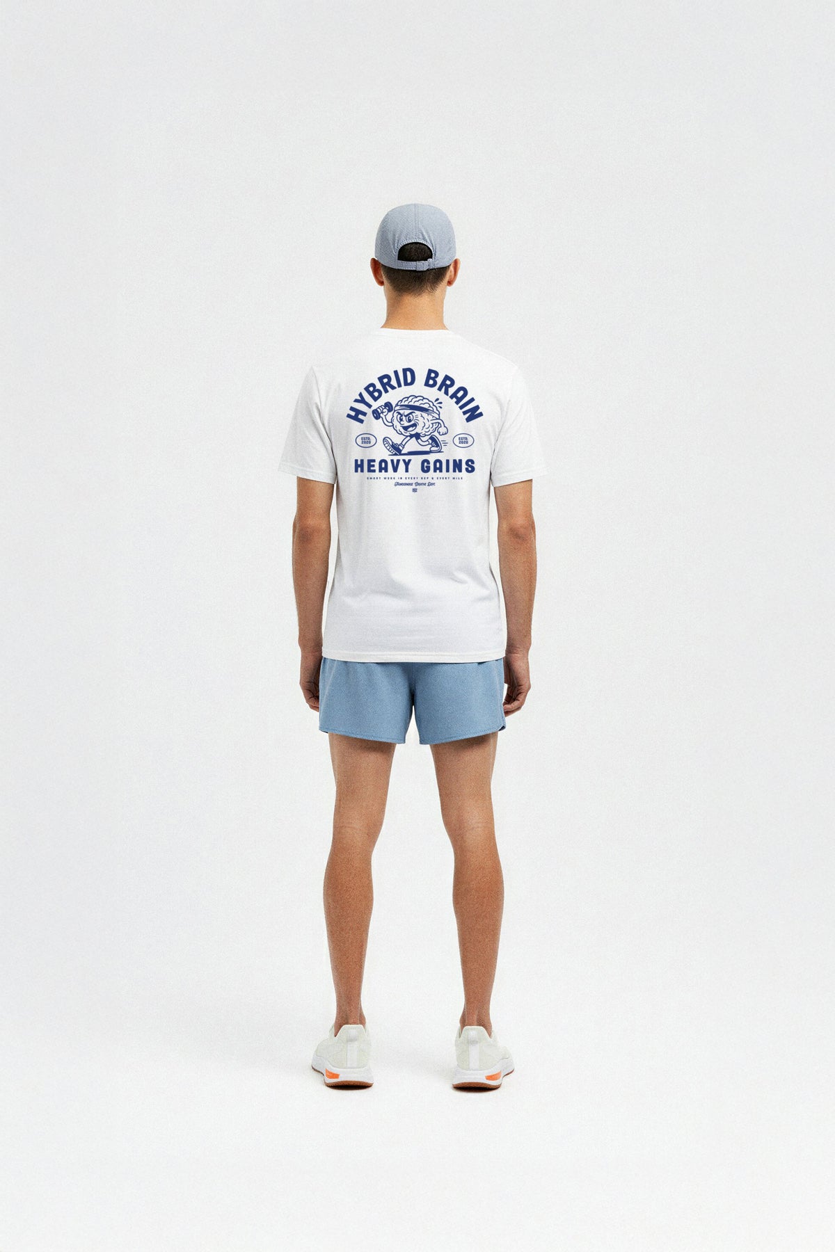 Hybrid Brain T-shirt white — Ansicht 3
