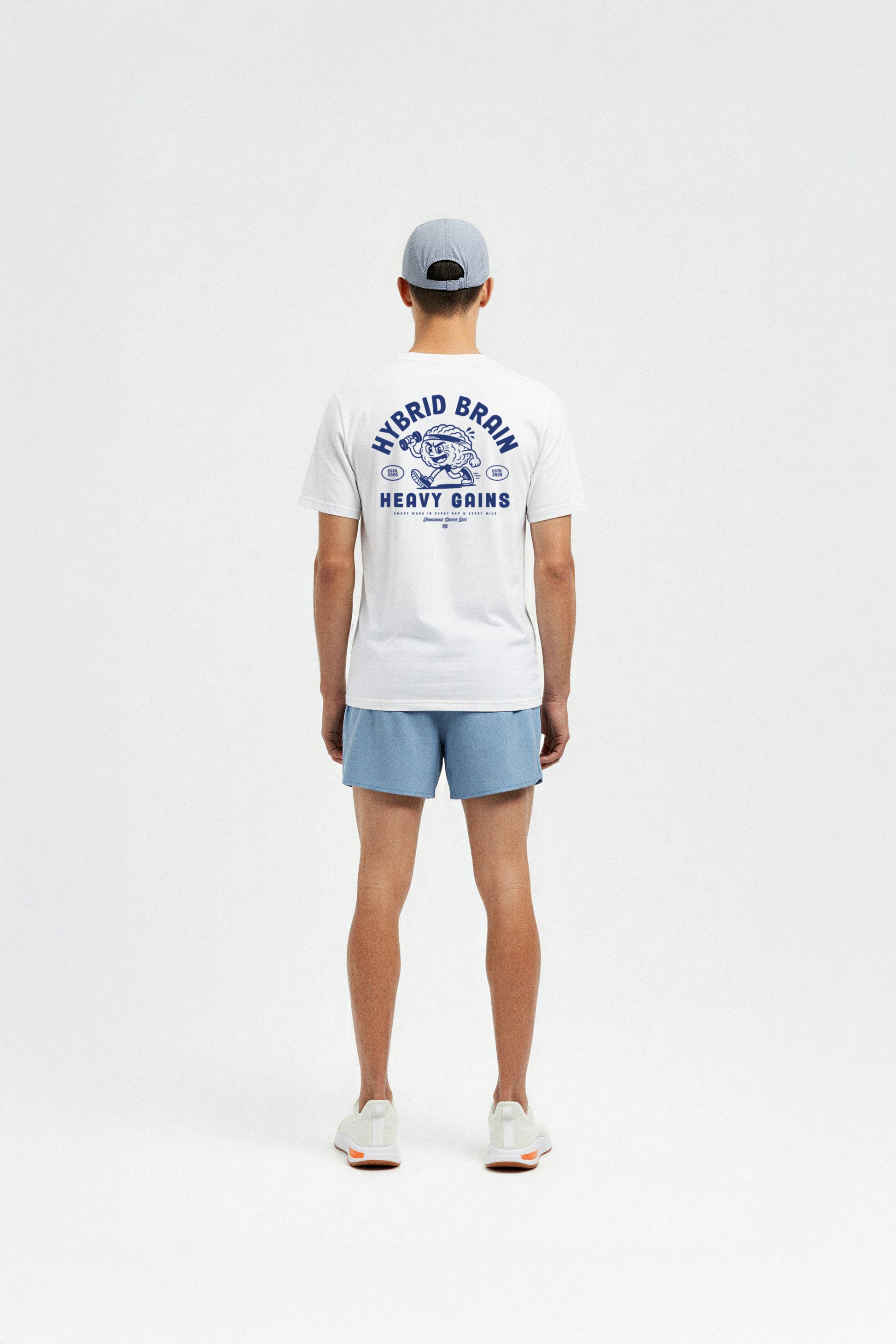 Hybrid Brain T-shirt white