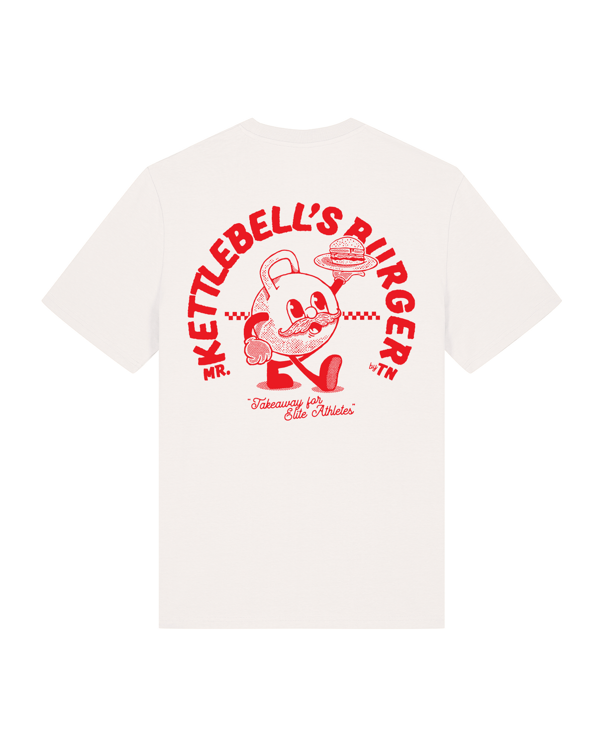 Mr. Kettlebell's Burger T-shirt — View 1
