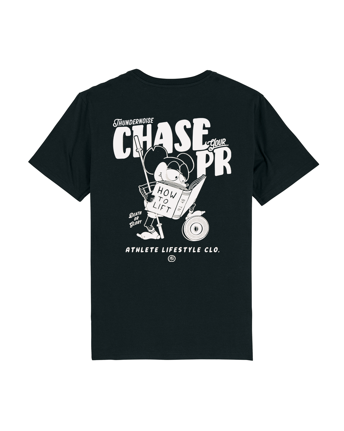 Chase your PR T-shirt - Black — Vista 1
