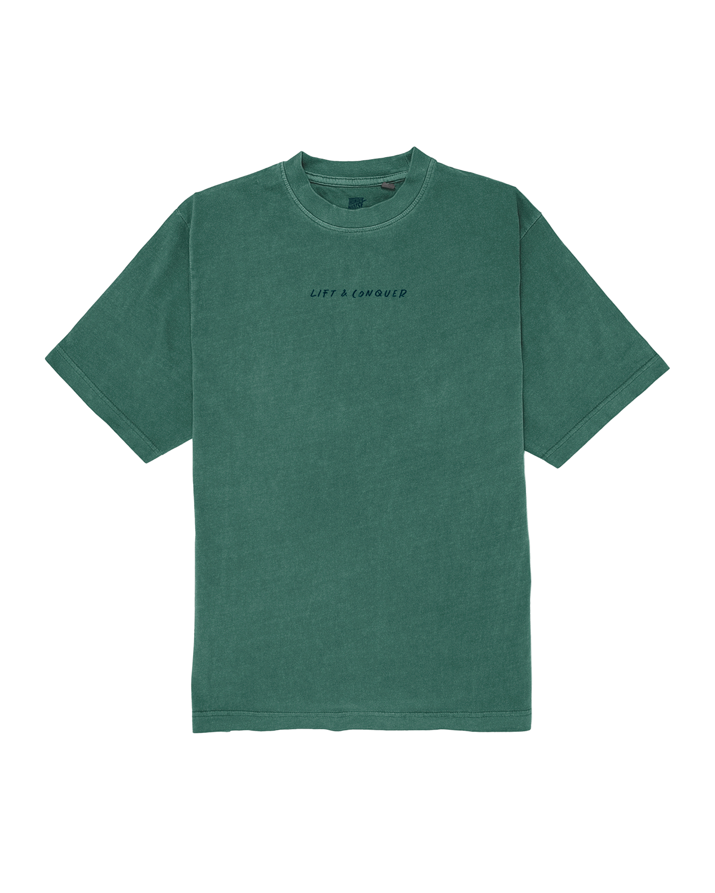 Lift & Conquer Oversize T-shirt - Washed Green