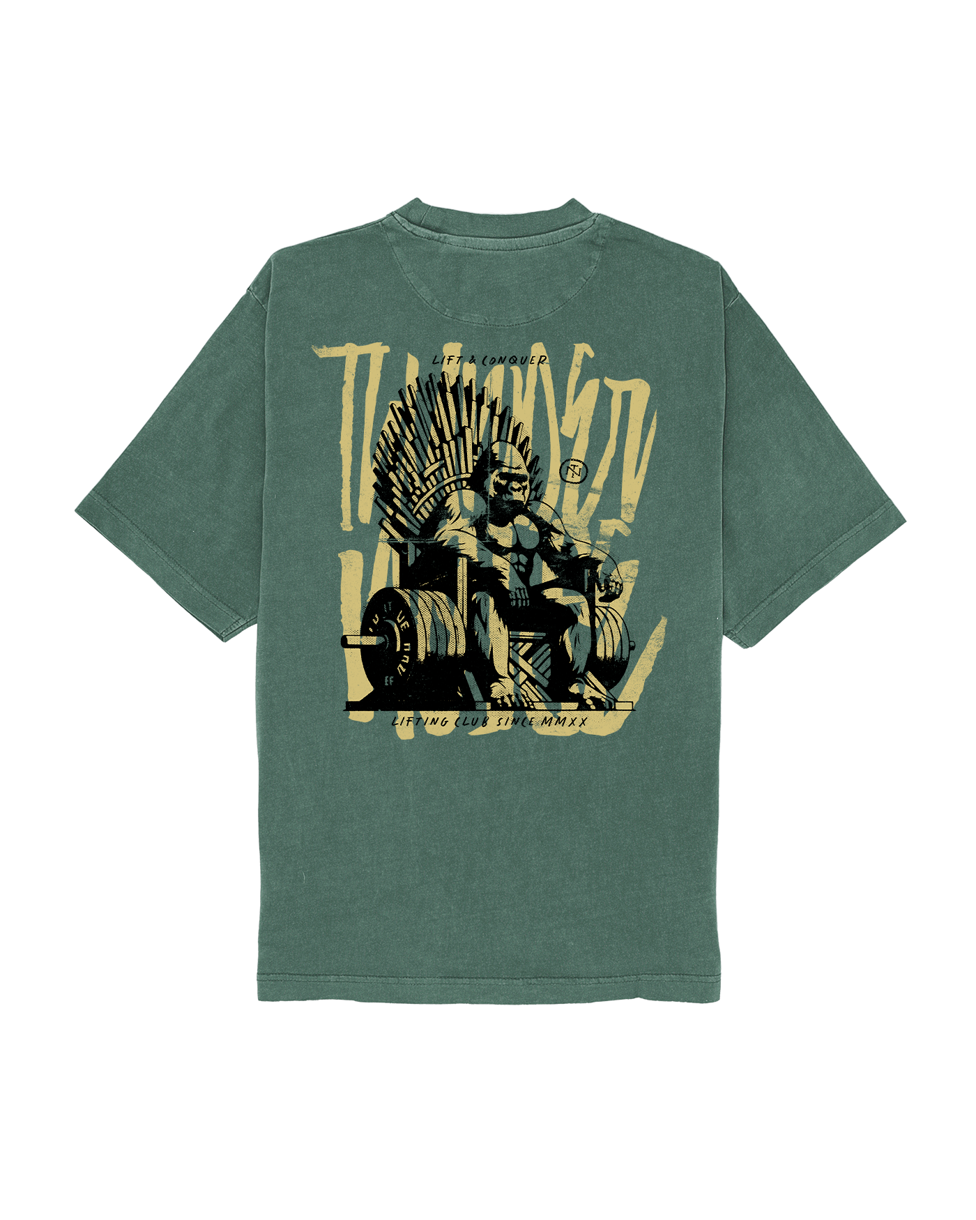 Lift & Conquer Oversize T-shirt — Vista 1
