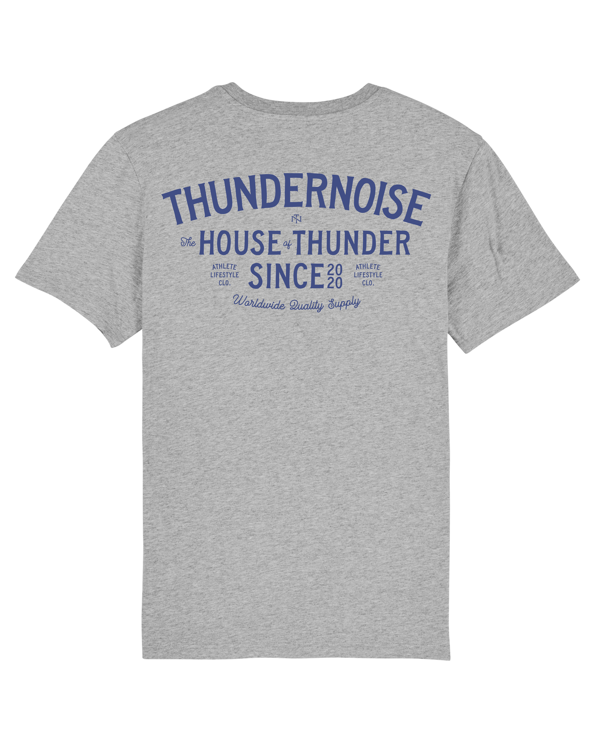 The House of Thunder - T-Shirt - Heather Grey — Vue 1
