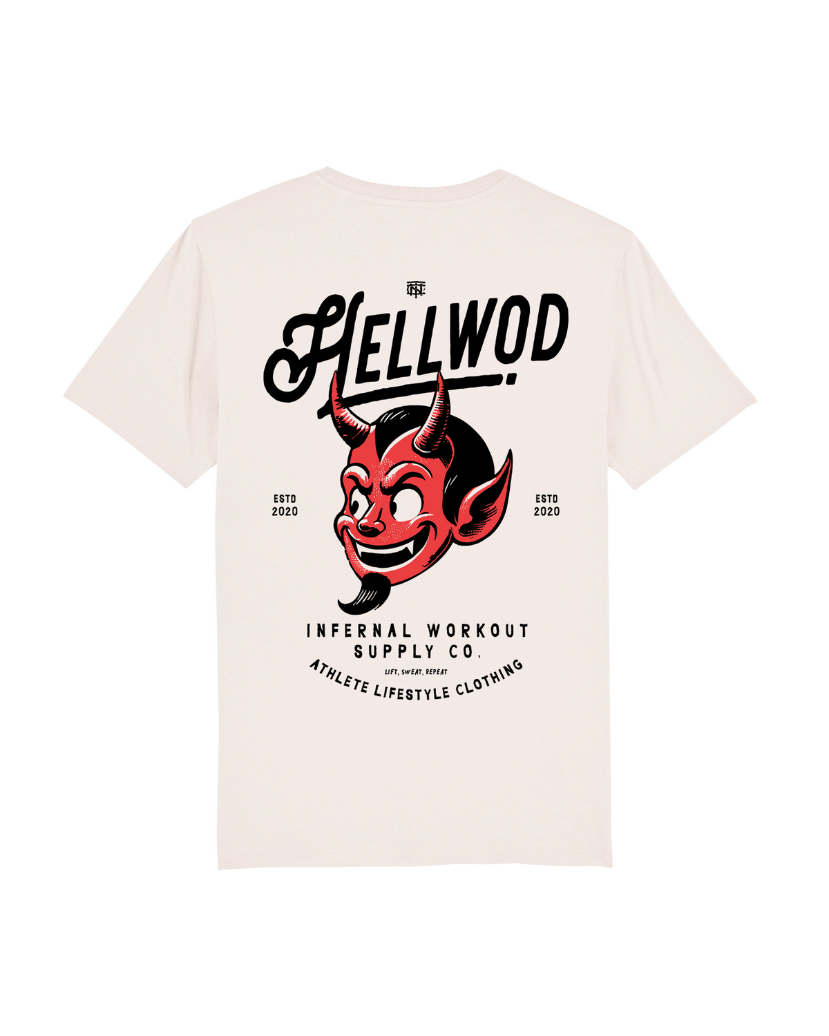 Hellwod - T-Shirt - Vintage White — Ansicht 8
