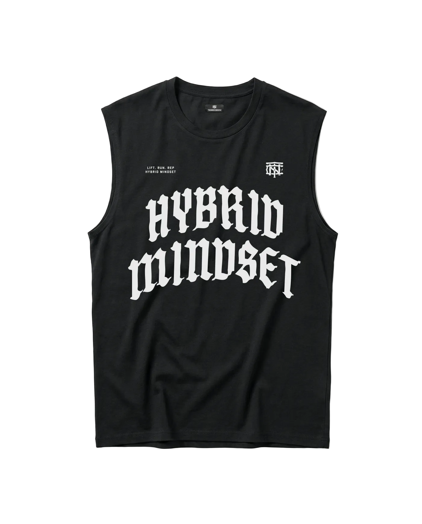 Hybrid Mindset Tank Top - Black – Thundernoise