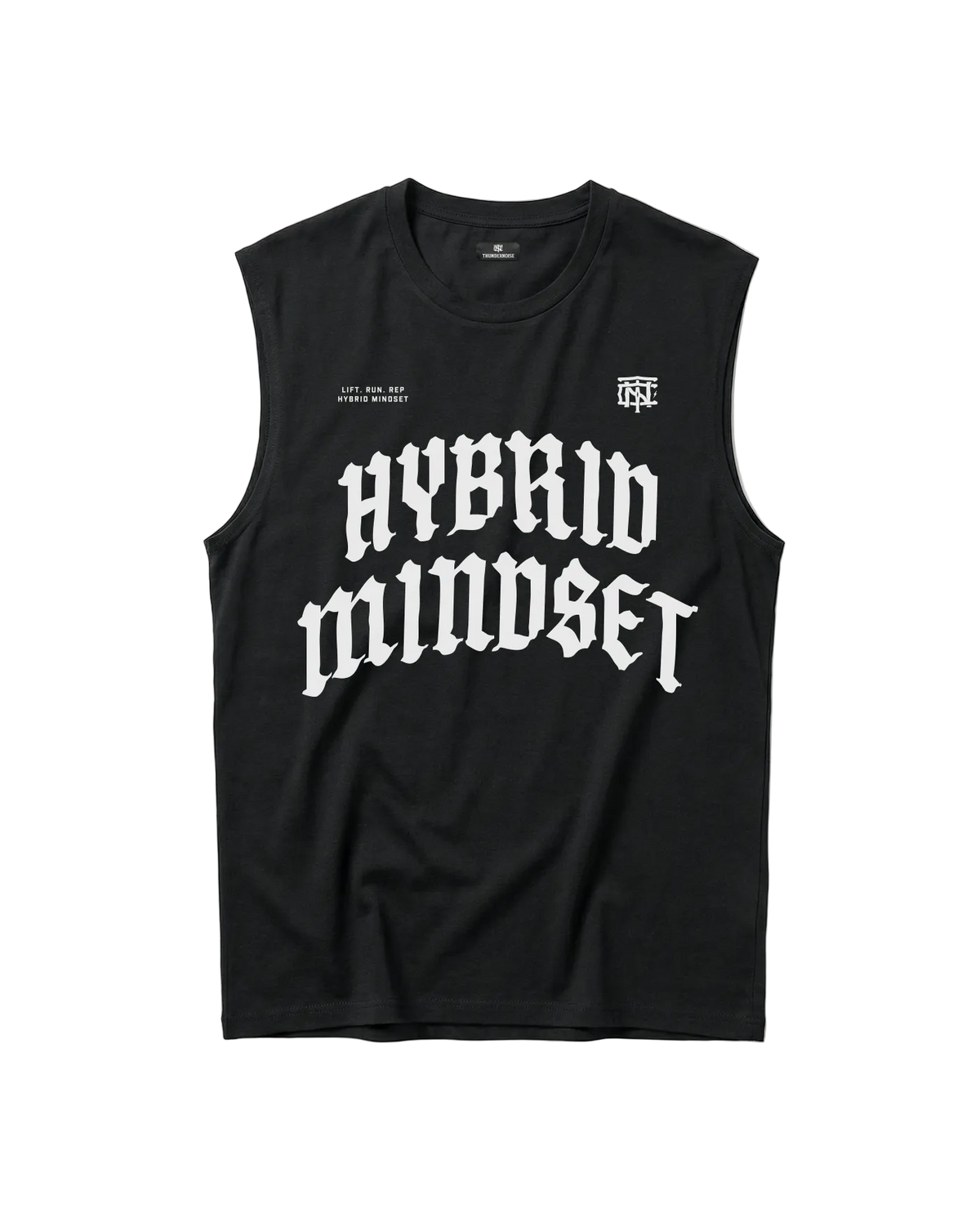 Hybrid Mindset Tank Top - Black — View 1
