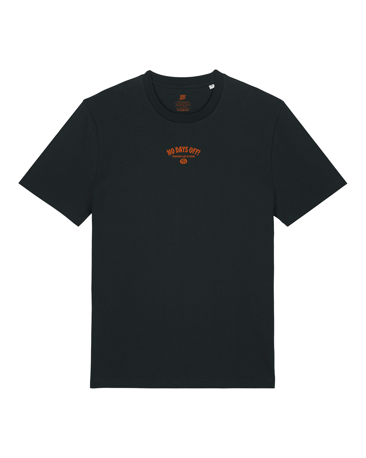 No Days Off - T-Shirt - Washed Black — Vista 7
