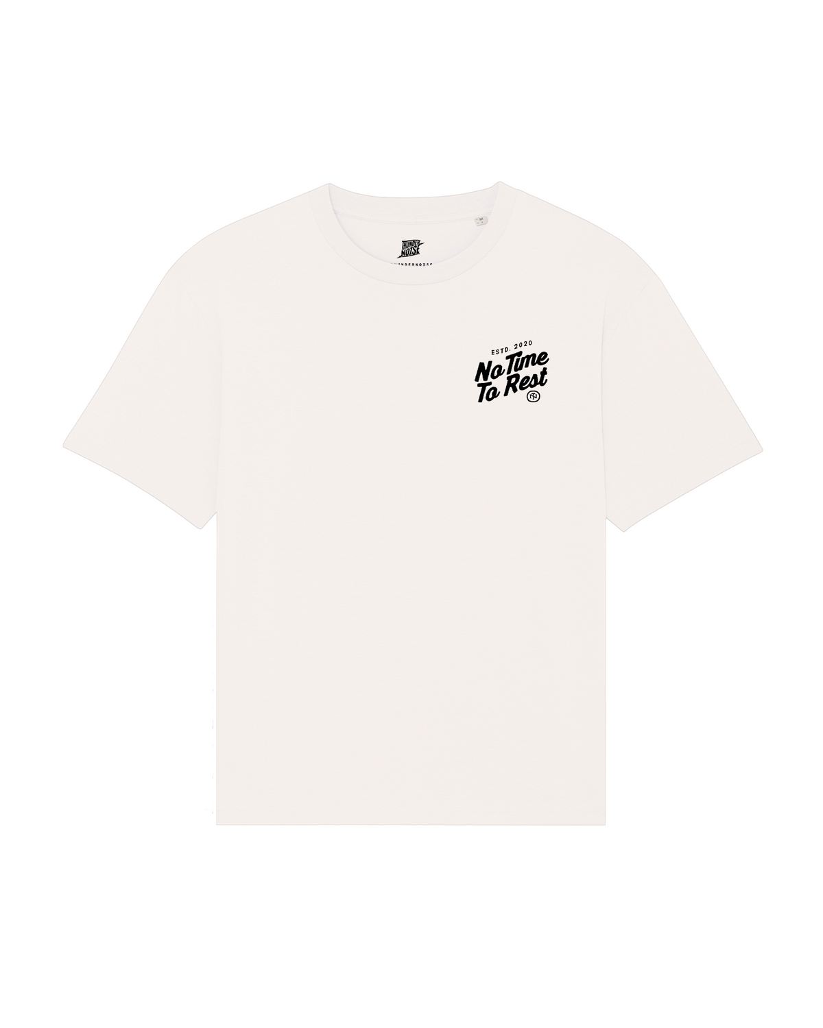 No Time To Rest - Oversize T-Shirt - Off White — Vue 8
