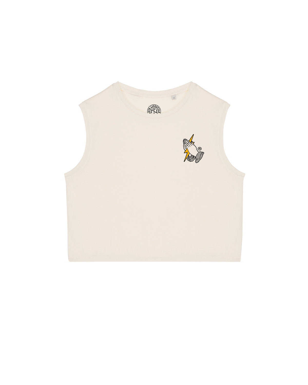 Only Wod Can Judge Me Cropped Tank Top — Ansicht 7
