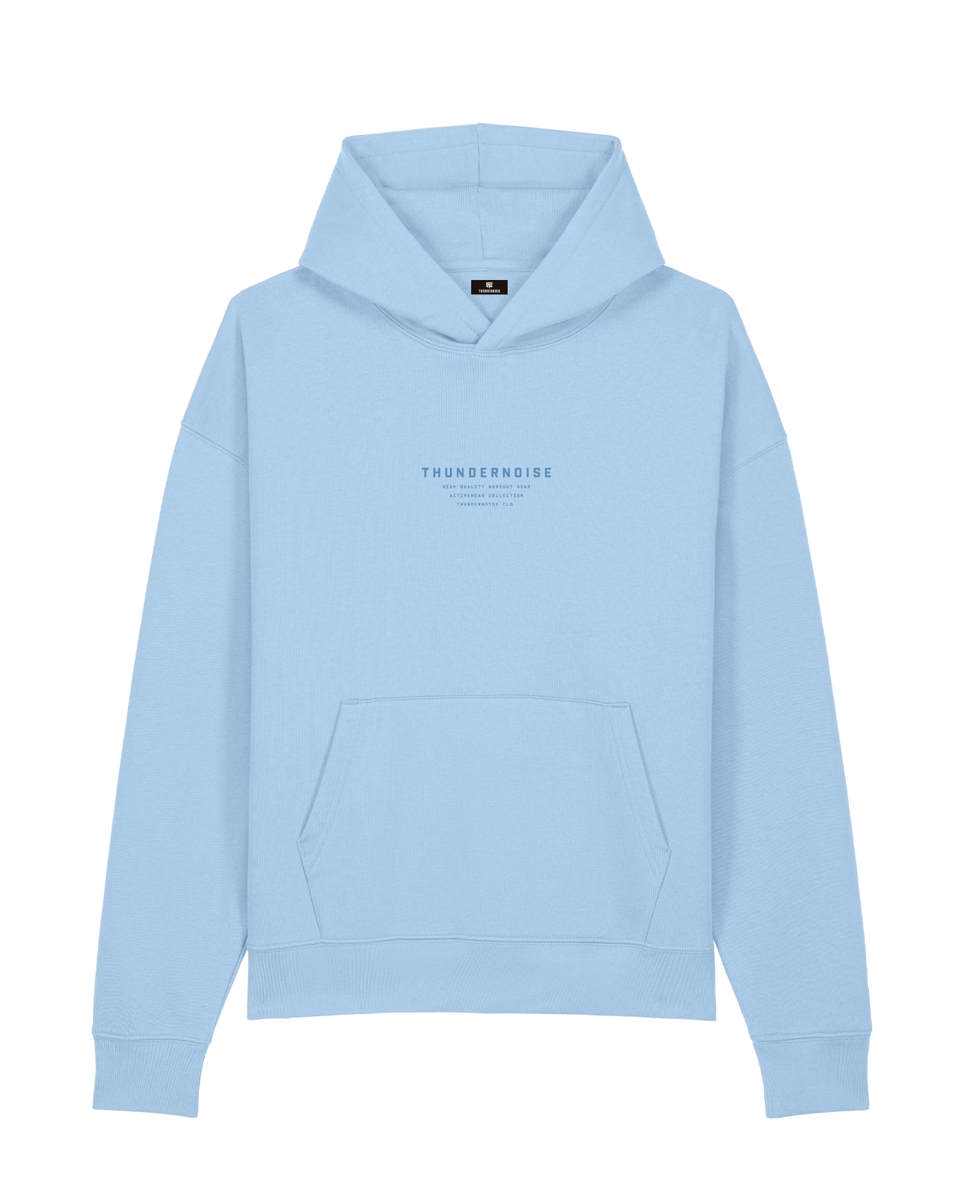 Lift Heavy Run Fast - Hoodie - Blue Soul — Vista 2
