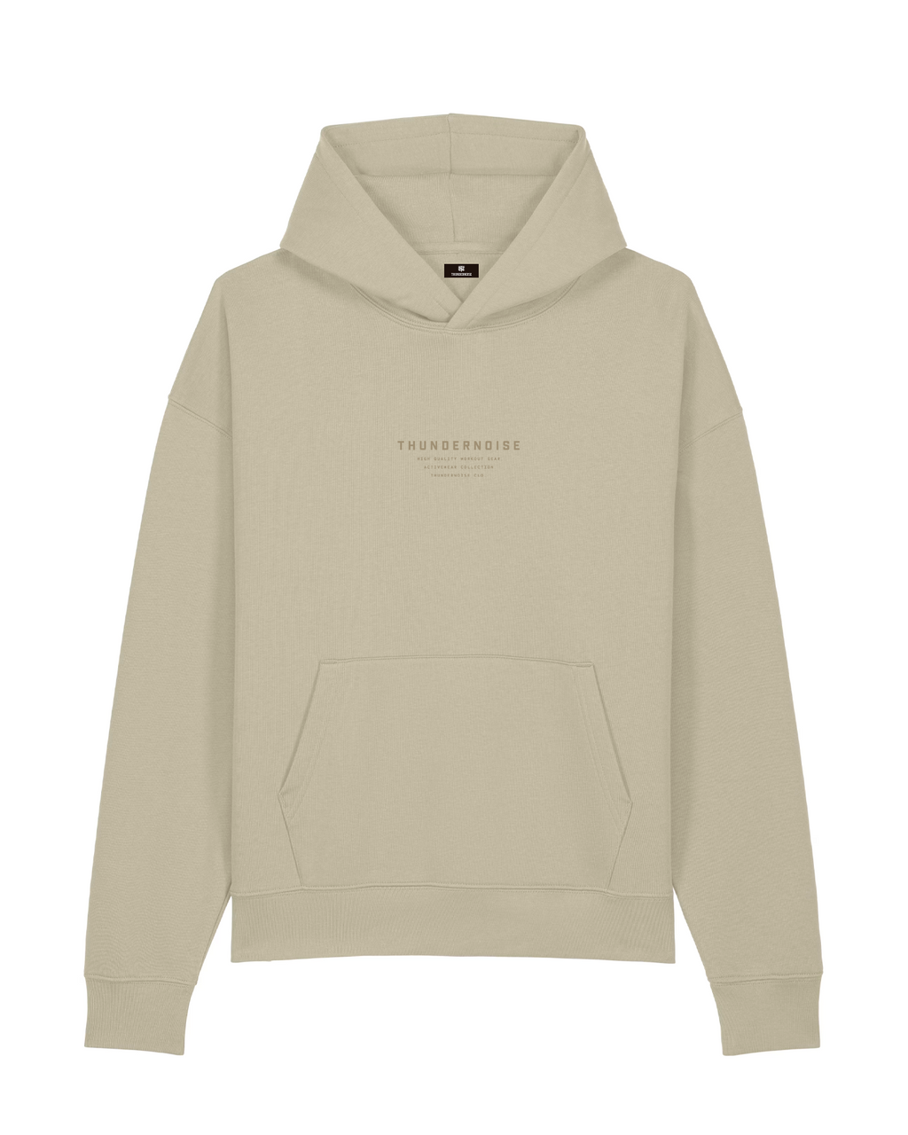 Lift Heavy Run Fast - Hoodie - Stone