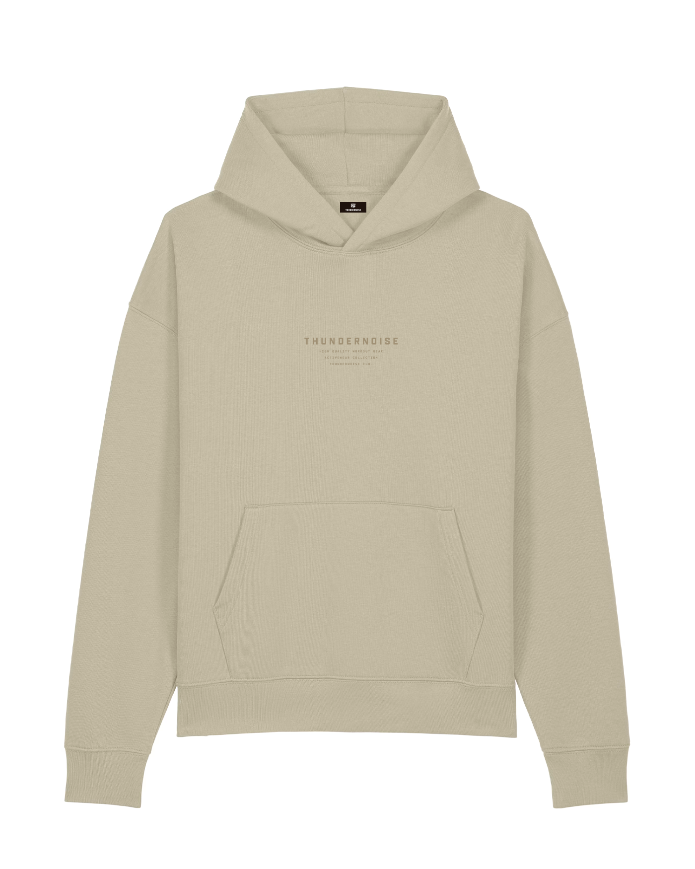 Lift Heavy Run Fast - Hoodie - Stone