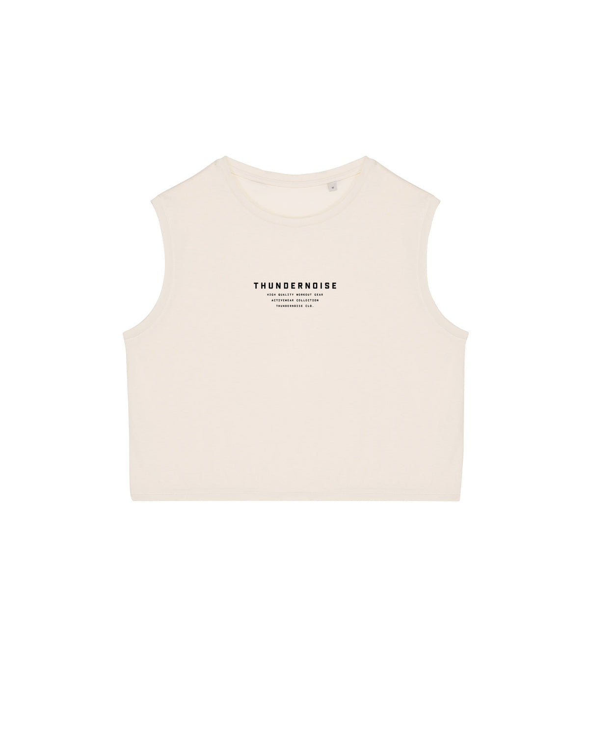 Lift Heavy Run Fast - Cropped Tank Top — View 8
