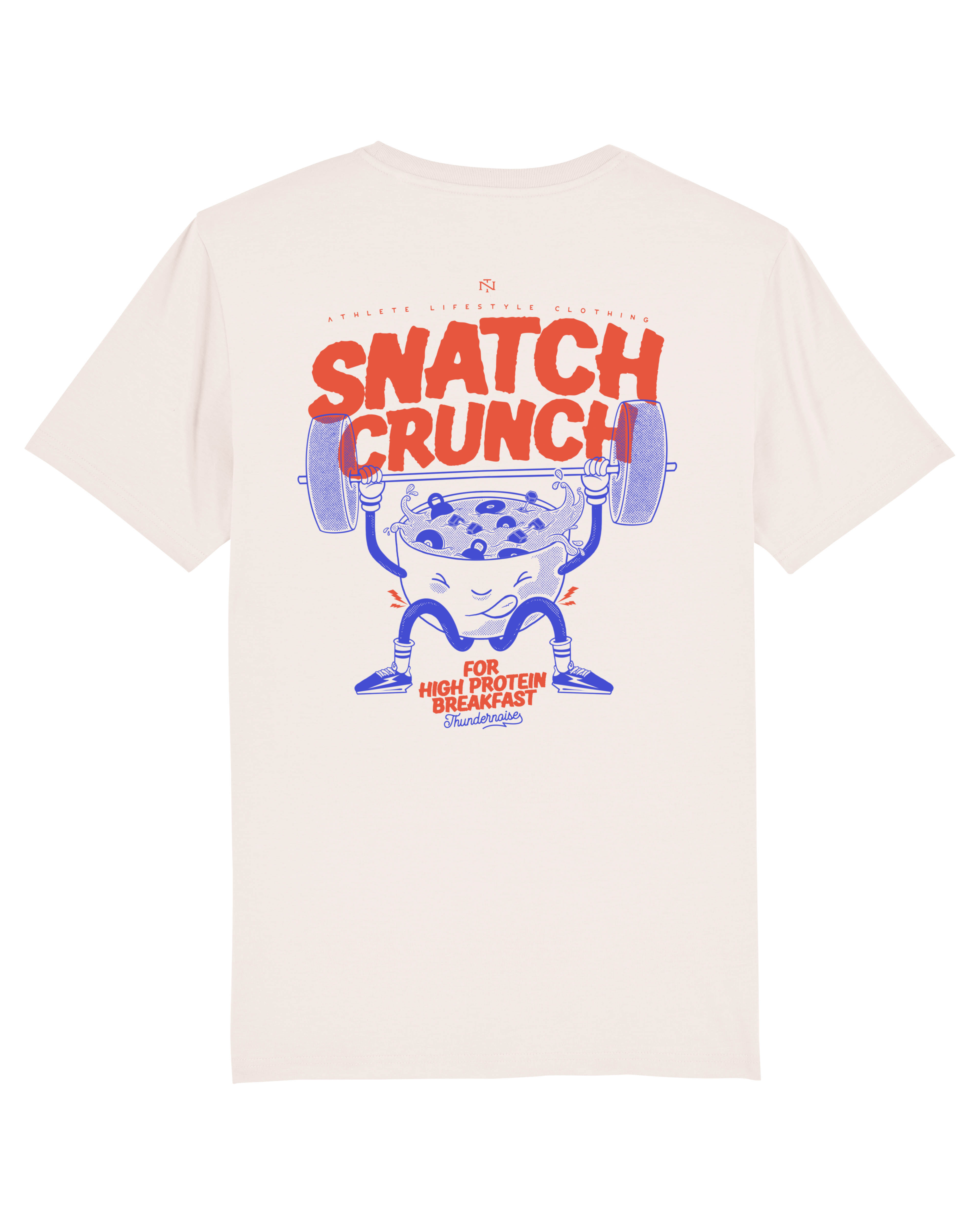 Snatch Crunch T-shirt -  Vintage White