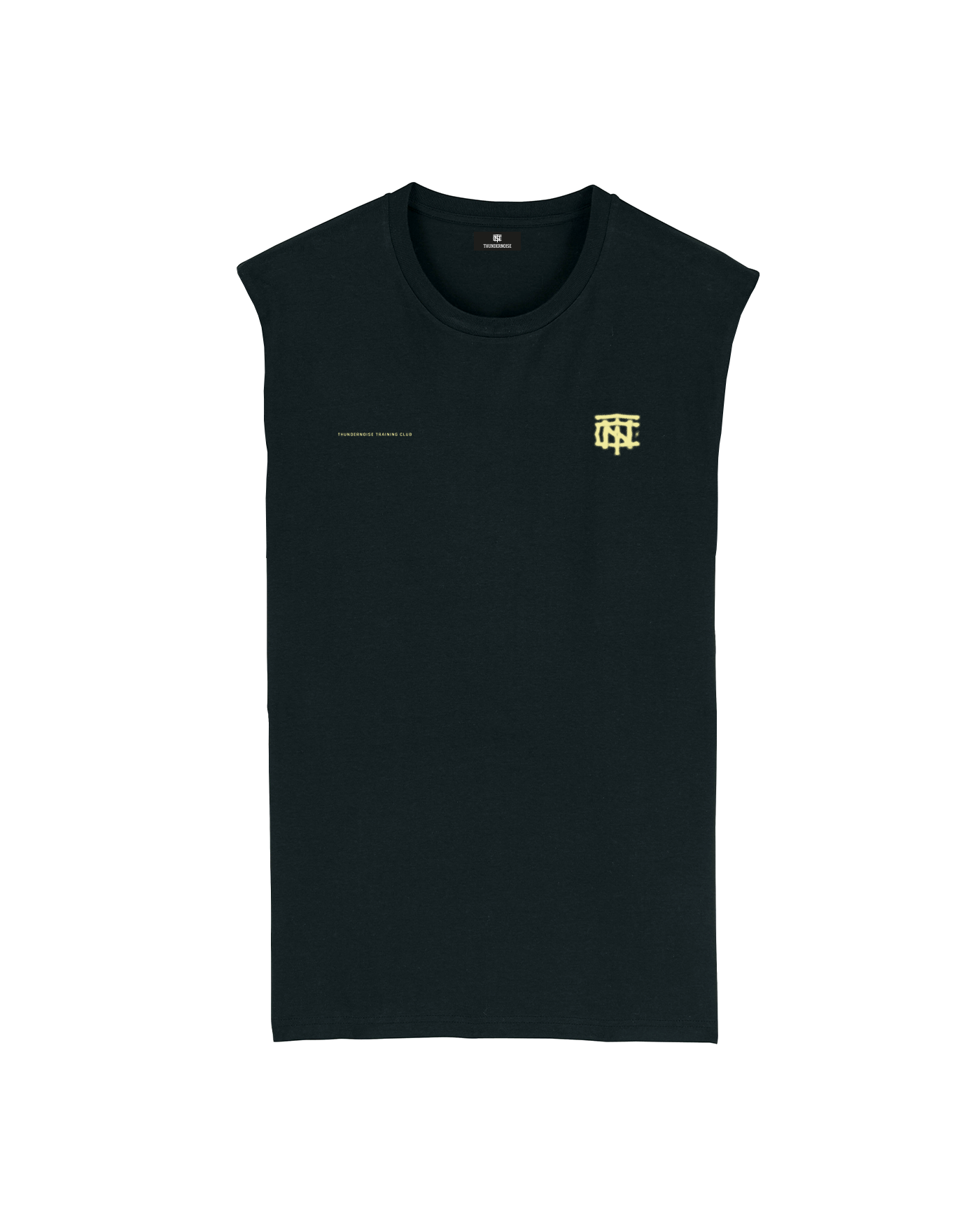 Vapor Logo Tank Top - Black — View 2
