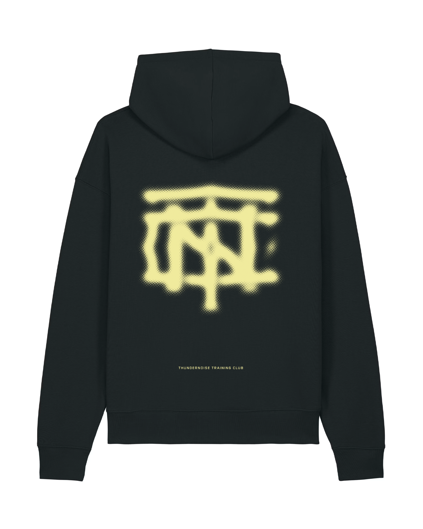 Vapor Logo Oversize Hoodie - Black