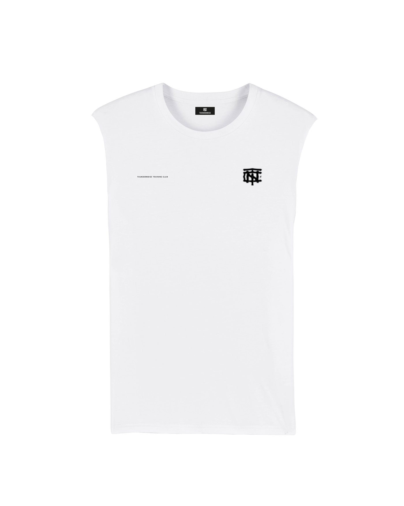 Vapor Logo Tank Top - White — View 2
