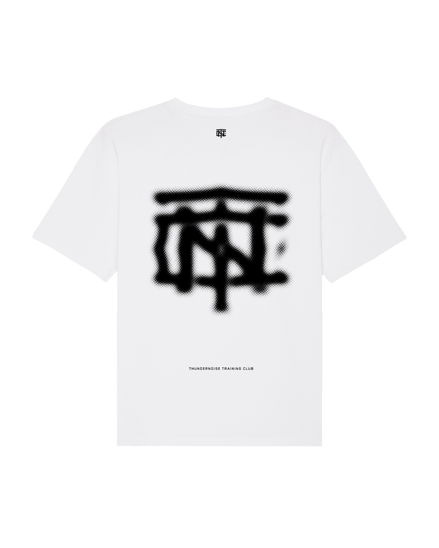 Vapor Logo Relaxed T-Shirt - White — Vista 1
