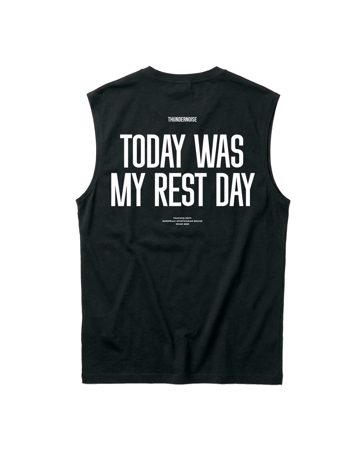 Today Was My Rest Day - Tank Top - Black