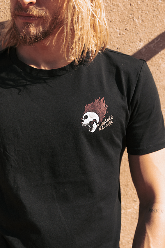 Punisher Machine - T-Shirt - Black — Vista 9
