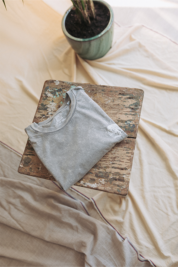 Double Unders Wiplash T-shirt -  Aged Grey