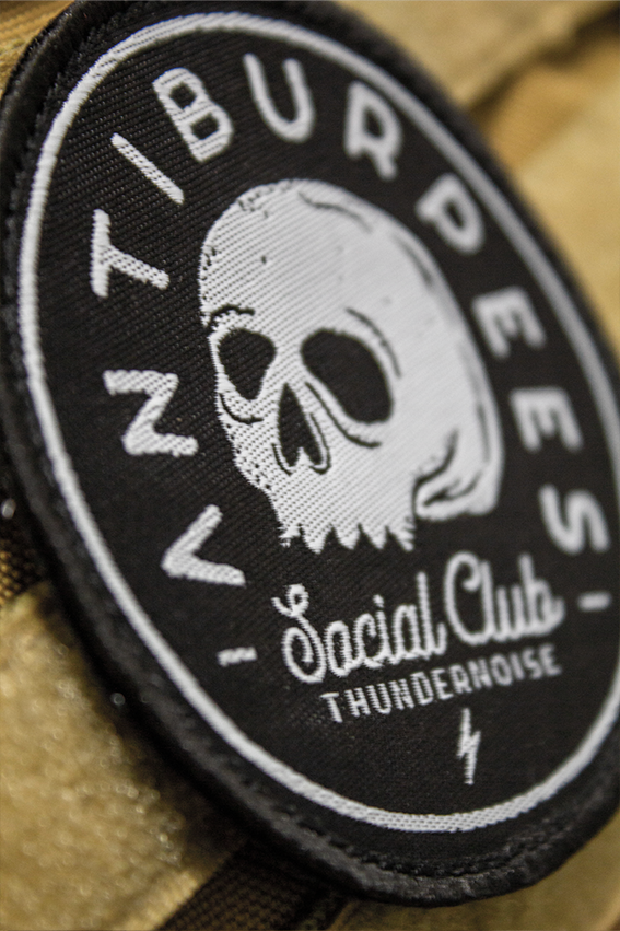 Antiburpees Social Club - Velcro Patch