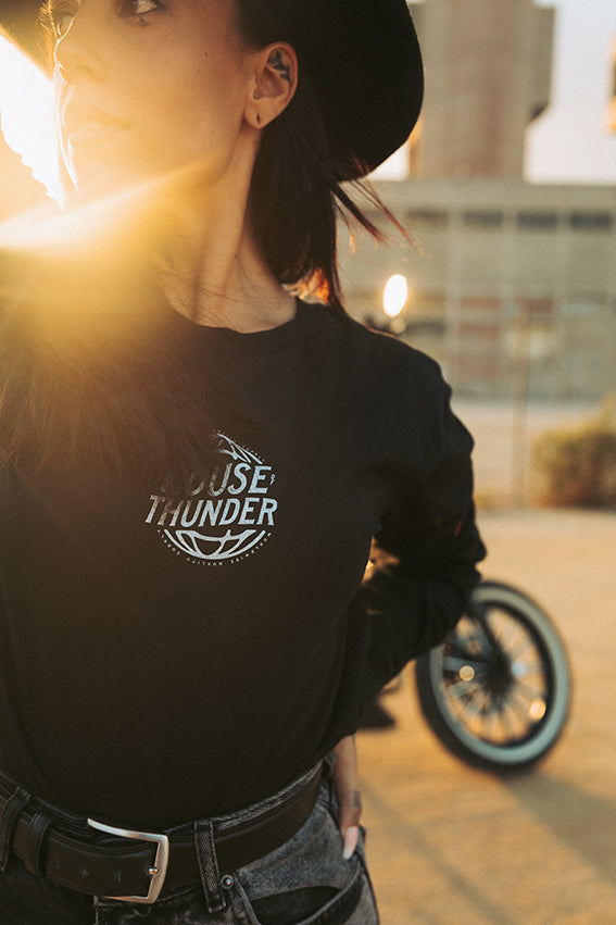 Thundernoise Worldwide Sleeve T-shirt - Black