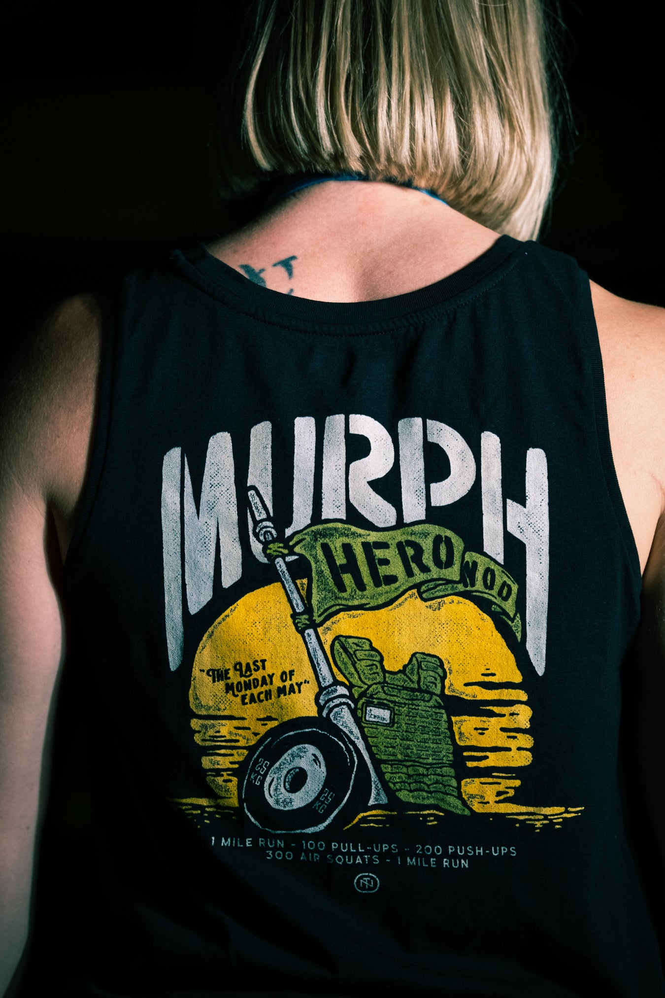 Murph Day - Hero Wod Tank Top Ed.2023 - Black