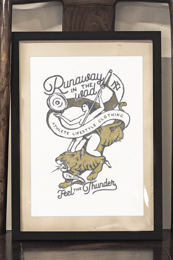 Runaway in the Wod - A3 Print — Ansicht 1
