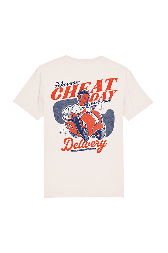 Cheat Day - T-Shirt - Vintage White