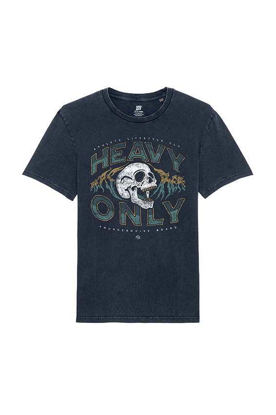 Heavy Reps Only T-shirt - Aged Blue