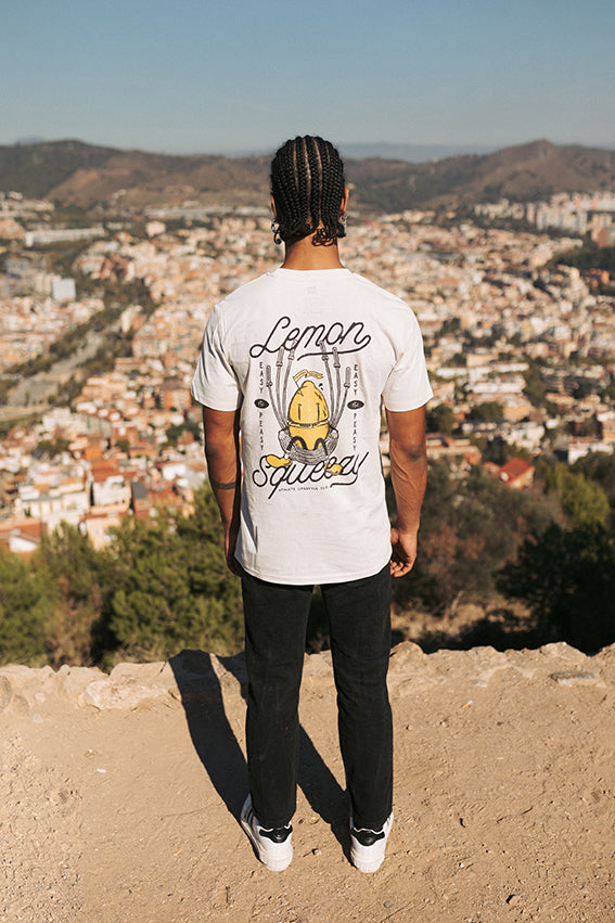 Easy Peasy Lemon Squeezy T-shirt - Vintage White