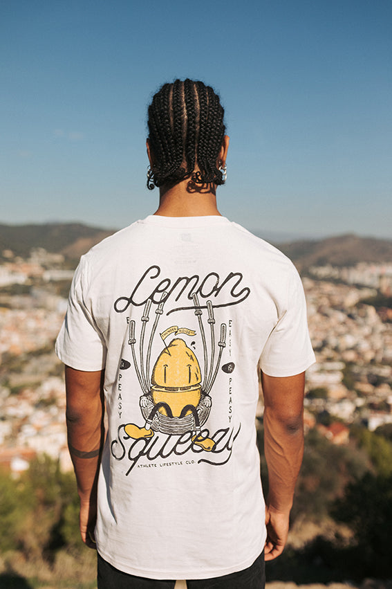 Easy Peasy Lemon Squeezy T-shirt - Vintage White — Ansicht 2
