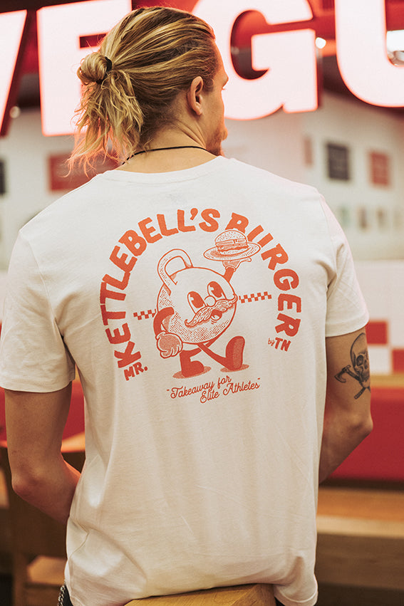 Mr. Kettlebell's Burger T-shirt — View 2
