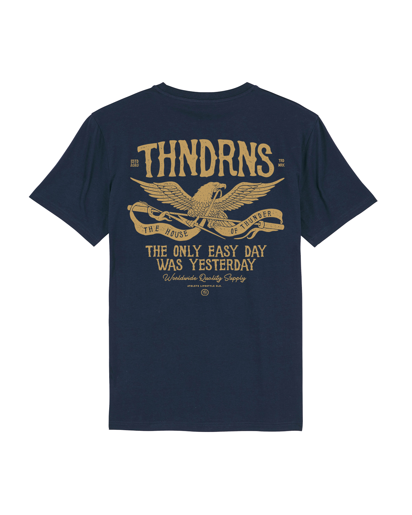 Easy Day T-shirt - Navy — Vista 1
