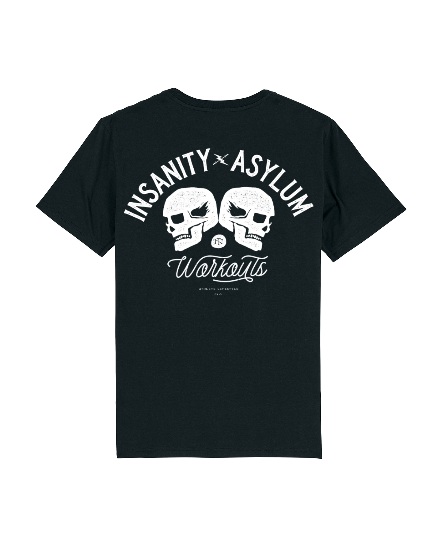 Insanity Asylum Workouts T-shirt - Black