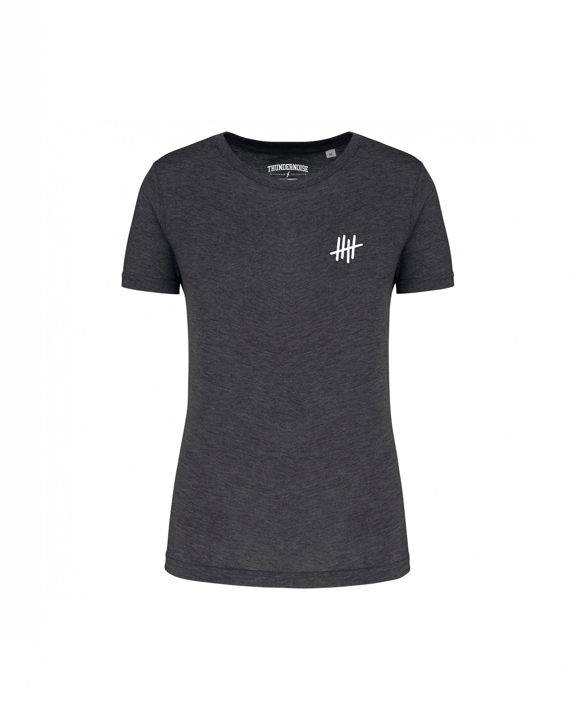 Make Reps Not Selfies Triblend T-shirt - Dark Gray - Woman