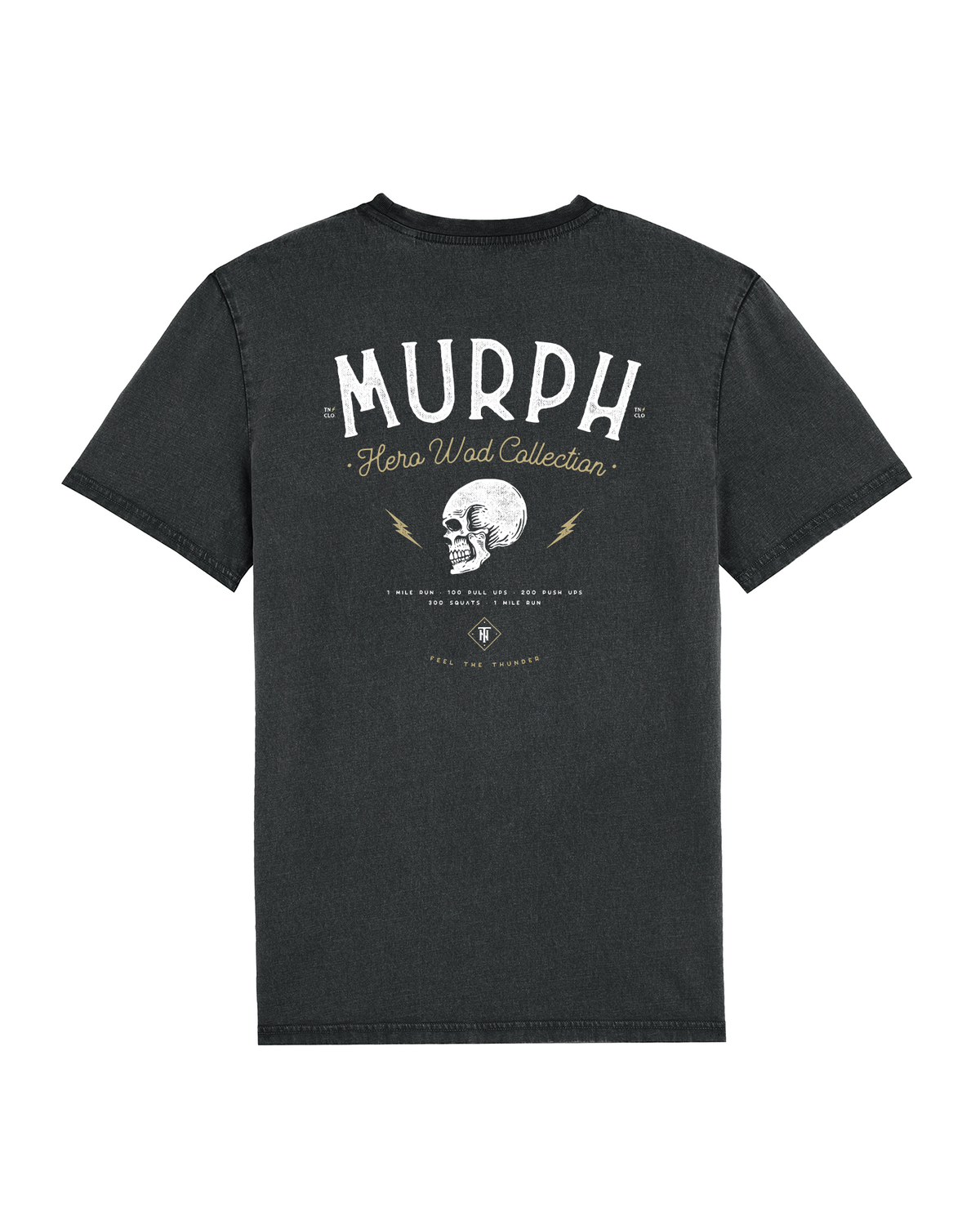Murph Hero WOD - T-Shirt - Washed Black — Ansicht 1

