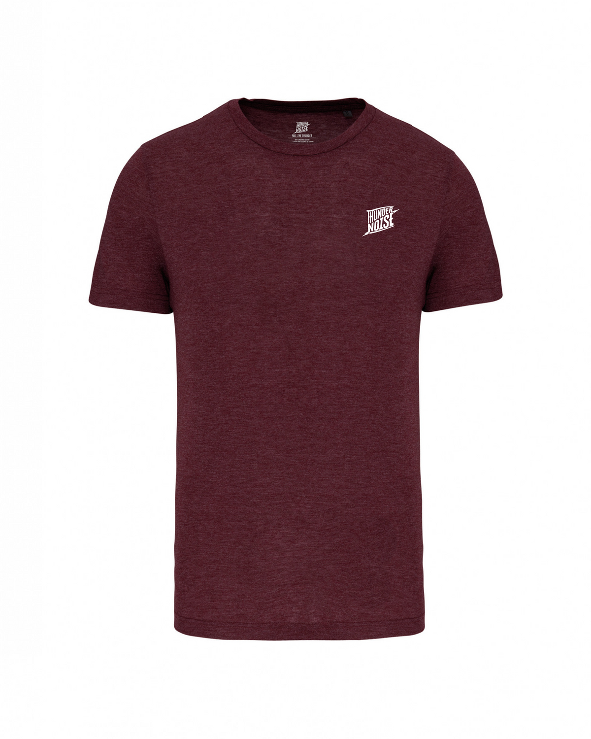 Thundernoise Logo - Triblend T-Shirt - Wine — Ansicht 1
